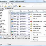 KeePass password database manager